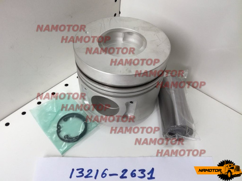 Поршень ДВС HINO J08C, J07C, J05C. 13216-2631. 13211-8910. 13216-3211. (=56,3мм) ALFIN- 